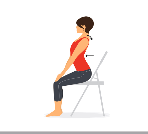 6 Easy Desk Yoga poses to help relieve tension — YogaHub Corporate Wellness  & Office Yoga