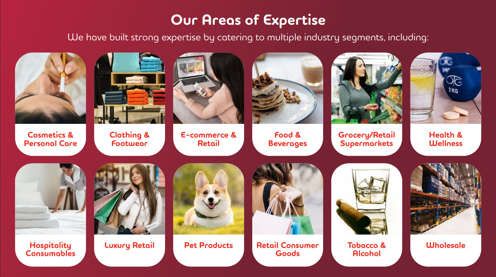 Our Areas of Expertise