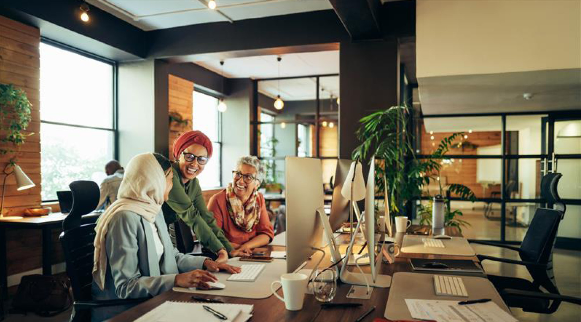 Valued staff in an office