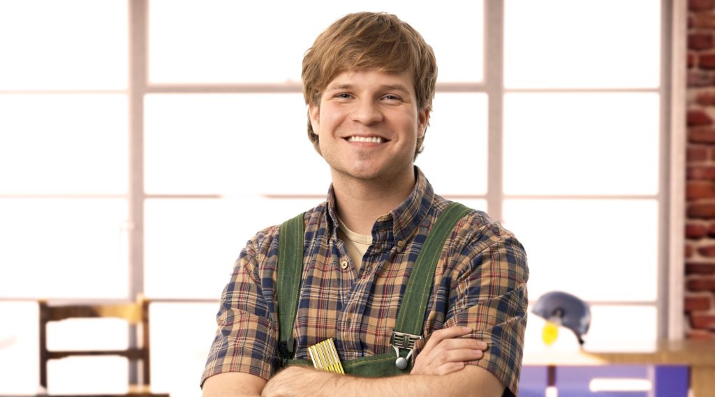 Front shot of a person smiling