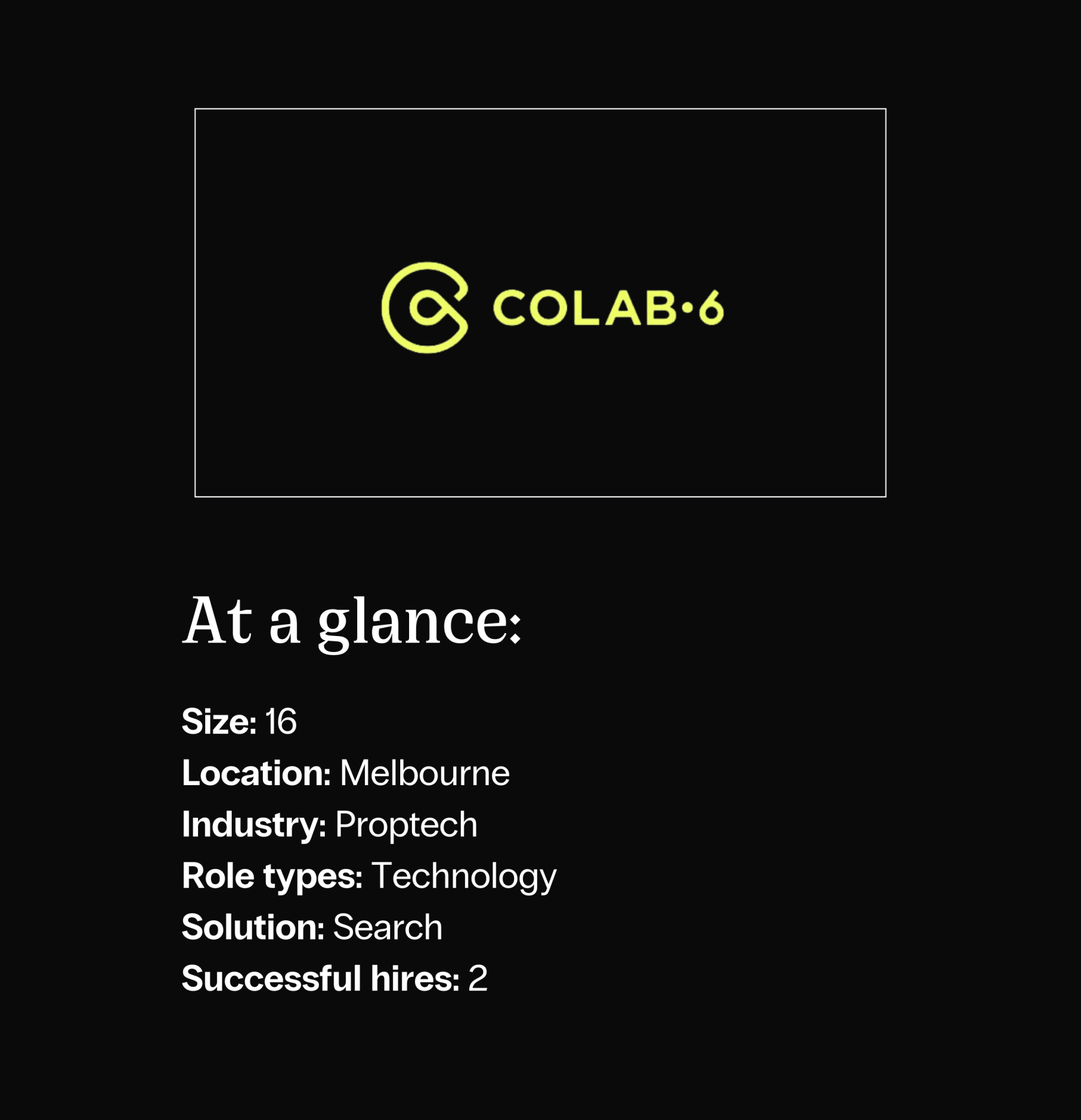 At a glance Colab6 (2) (1)