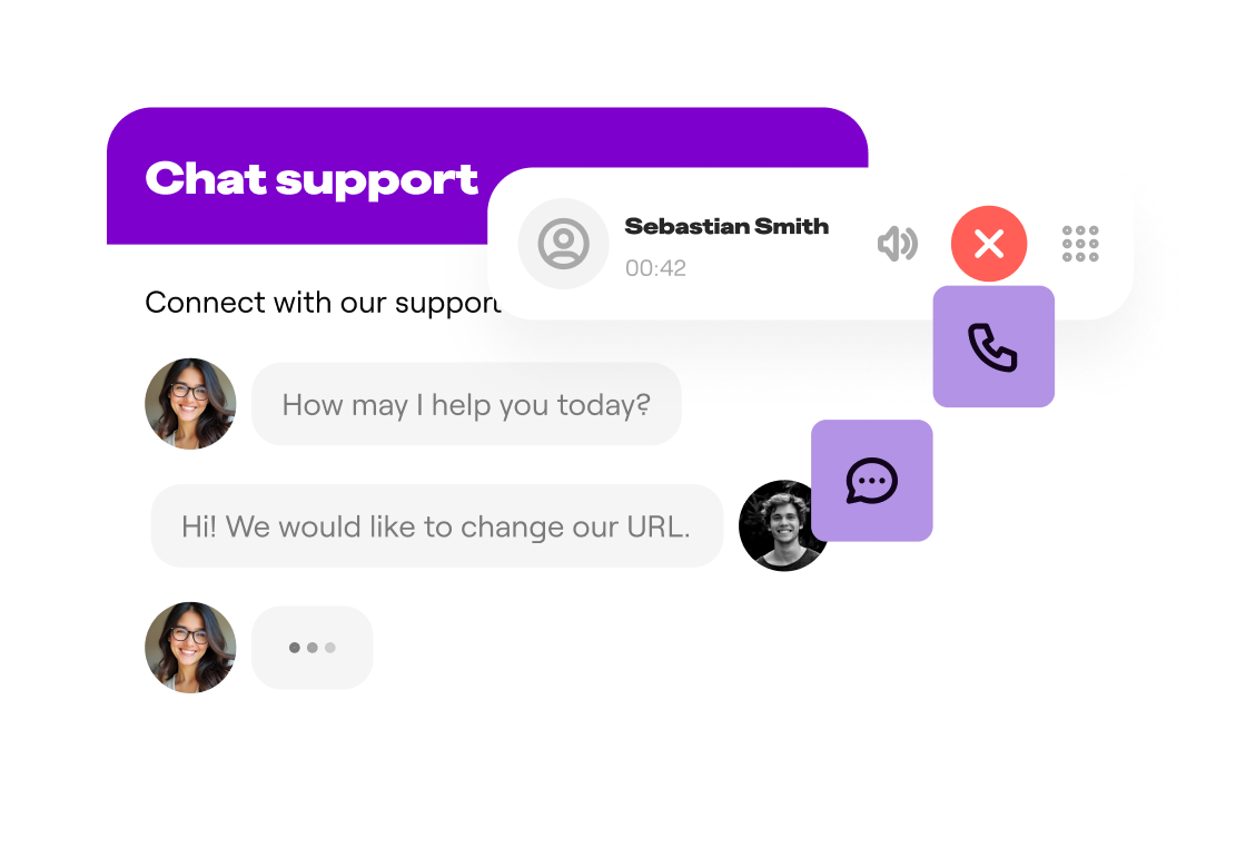Round - the - clock support