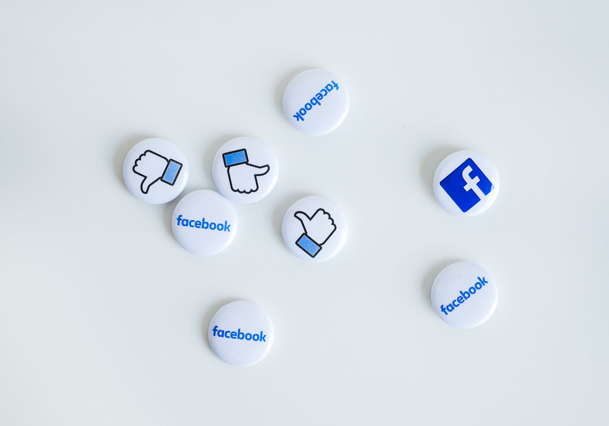 facebook button pins