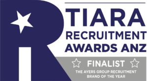 TIARA ANZ Finalist Ayers Group Recruitment Brand - axr recruitment