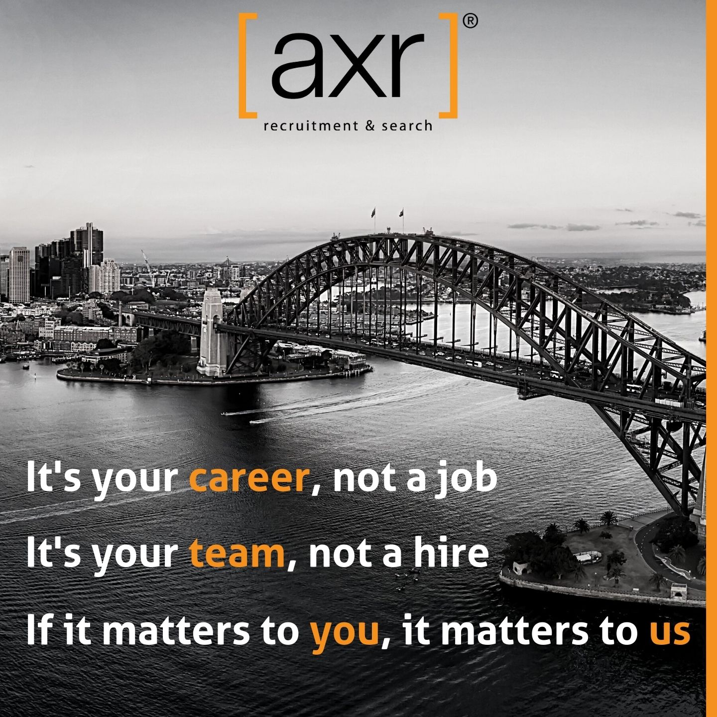 axr recruitment & search- accounting, finance , sales, marketing, transformation recruitment experts - it's your career not a job, it's your team not a hire, if it matters to you it matters to us
