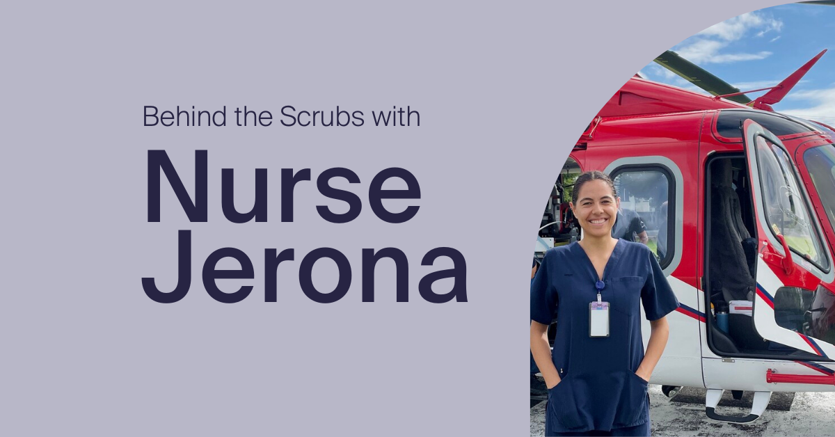 Behind the Scrubs with Nurse Jerona