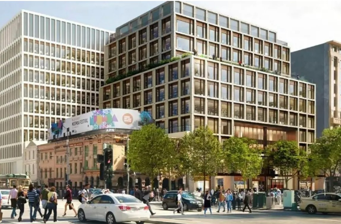 Lendlease has won unanimous approval from the City of Melbourne to construct an office and retail building on the corner of Flinders and Swanston Streets.