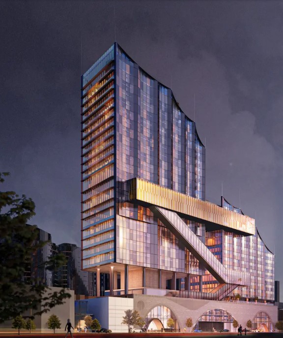 Planning minister approves Docklands development with Australia’s longest escalator