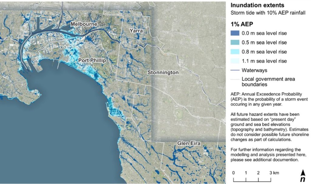 Long-awaited modelling reveals serious flooding threat for Docklands, Southbank and Fishermans Bend