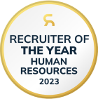 National Industry Normal Badge - Recruiter Of The Year Human Resources (1)