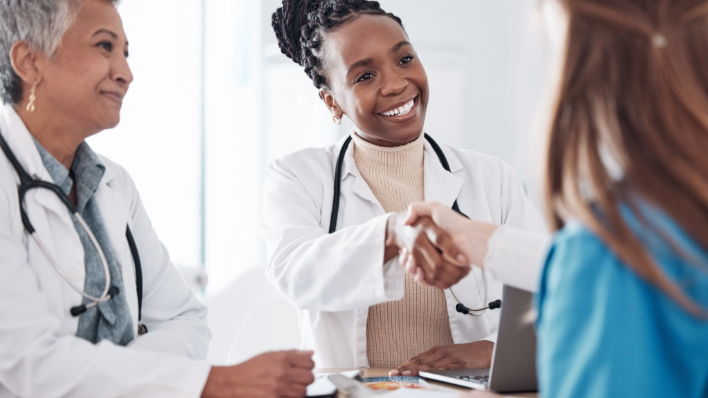 Doctors job interview