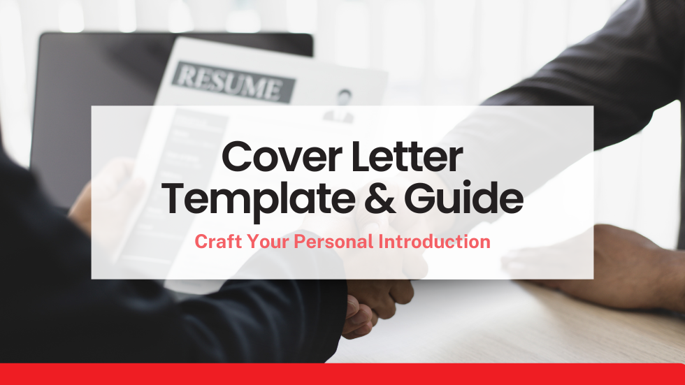 Entrée Recruitment: Crafting a Compelling Cover Letter