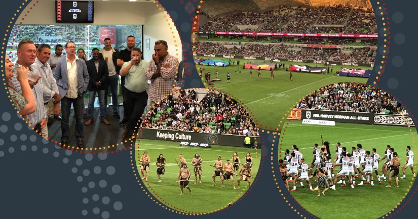 A fantastic evening with our clients at the NRL Indigenous All Stars Game!