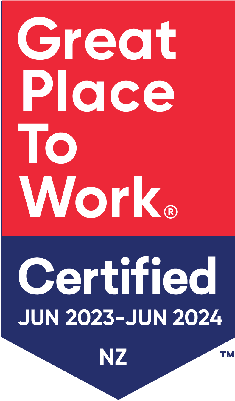 Great Place To Work certified New Zealand June 2023 - June 2024