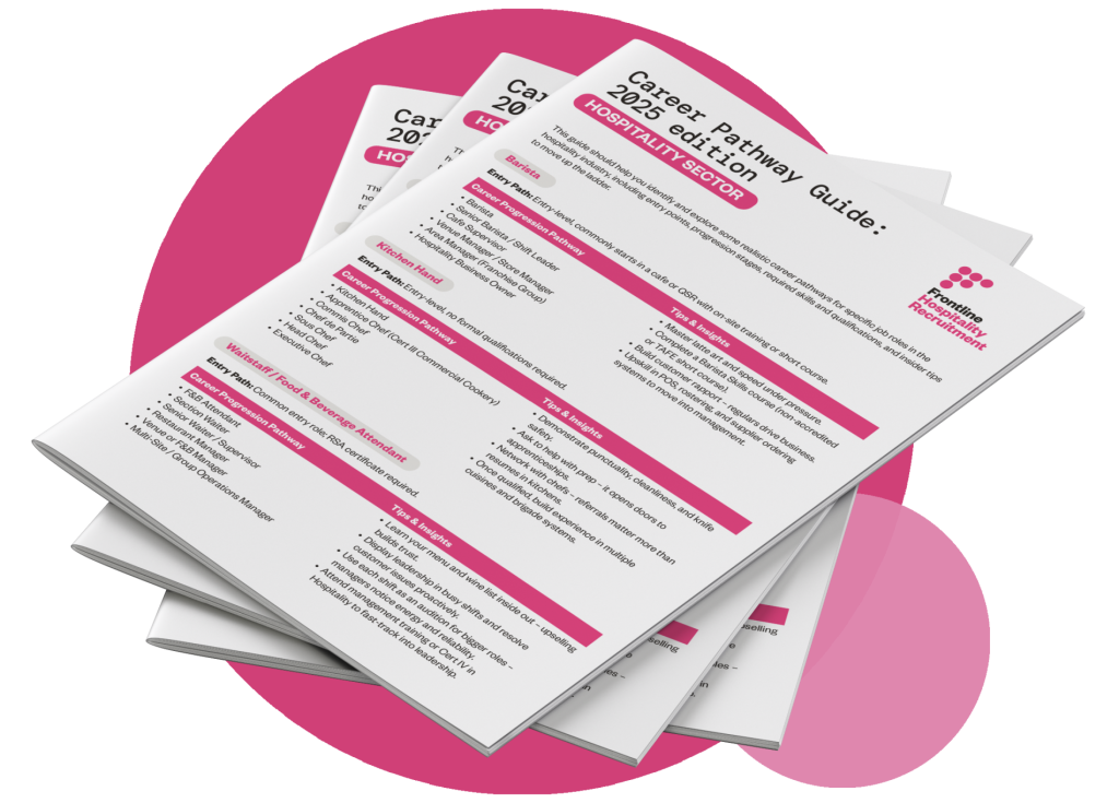 Hospitality Career Pathway Guide