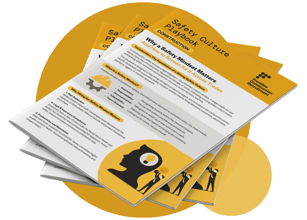 Construction Safety Culture Playbook