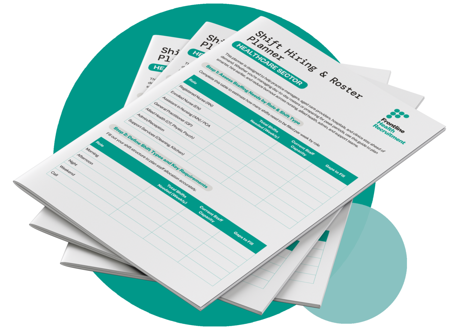 Download your free Health Shift Hiring and Roster Planner
