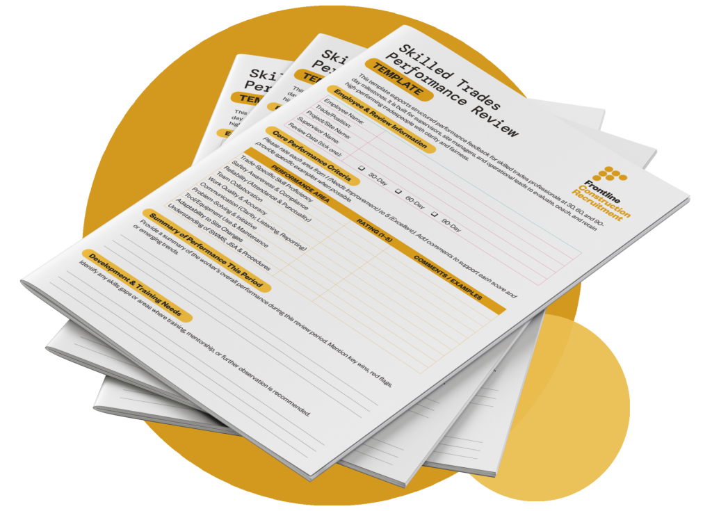 Construction Skilled Trades Performance Review