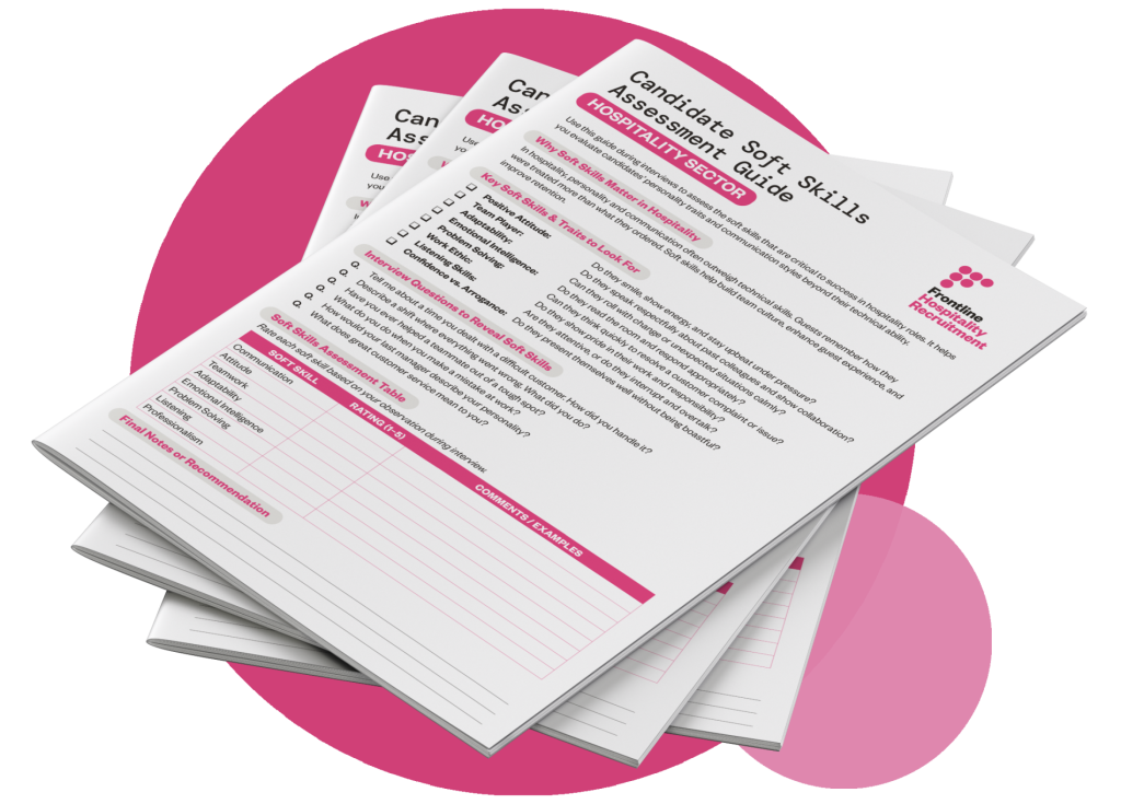 Hospitality Soft Skills Assessment Guide