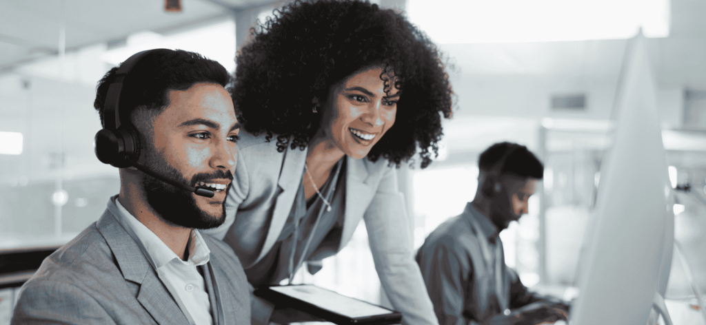 Contact Centre Team Leader mentoring customer service representatives and managing daily operations in an Australian contact centre.