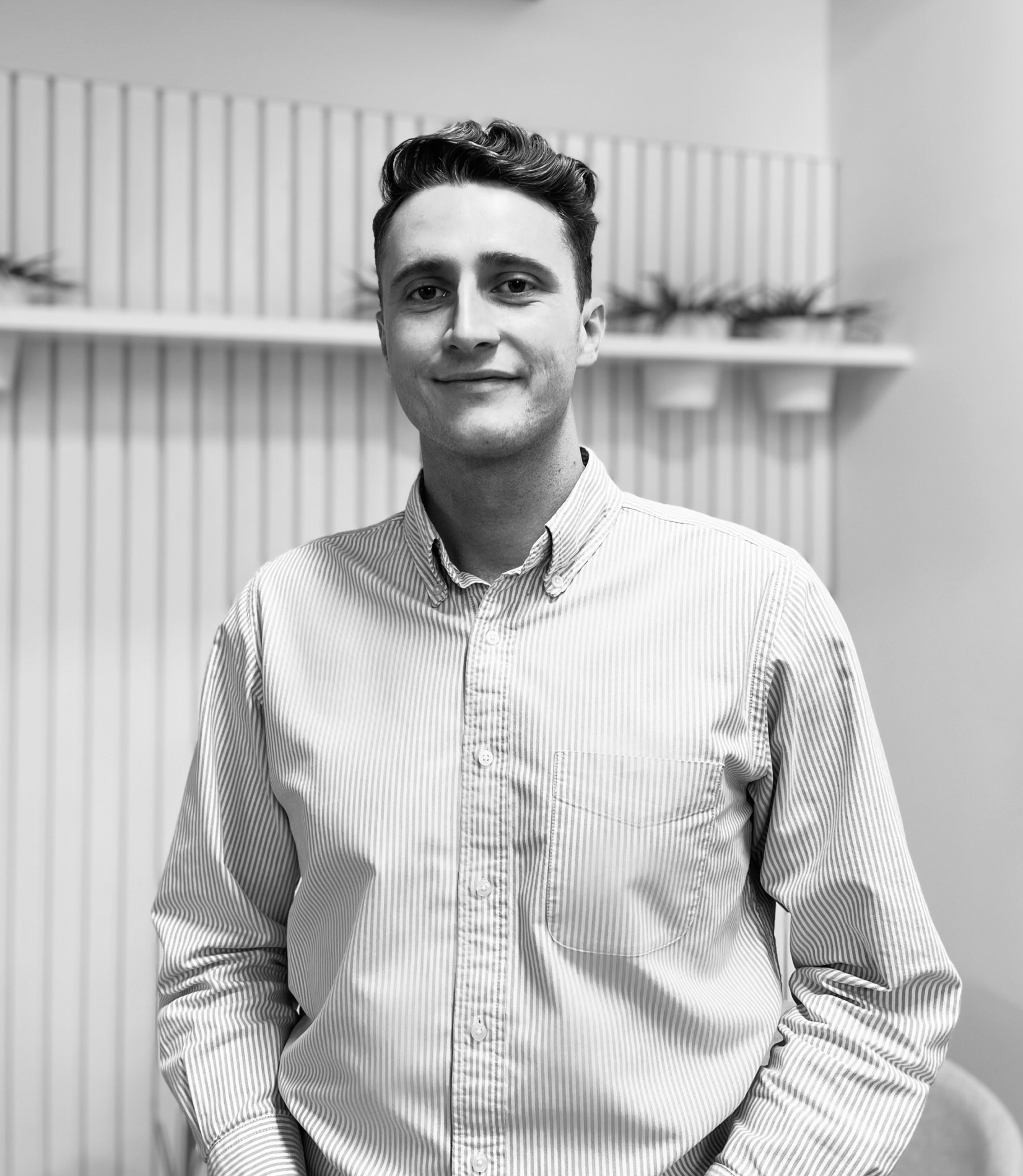 Staff Photo - Isaiah Ashwell 2025 (B&W) Staff Photo - Isaiah Ashwell 2025 (B&W)