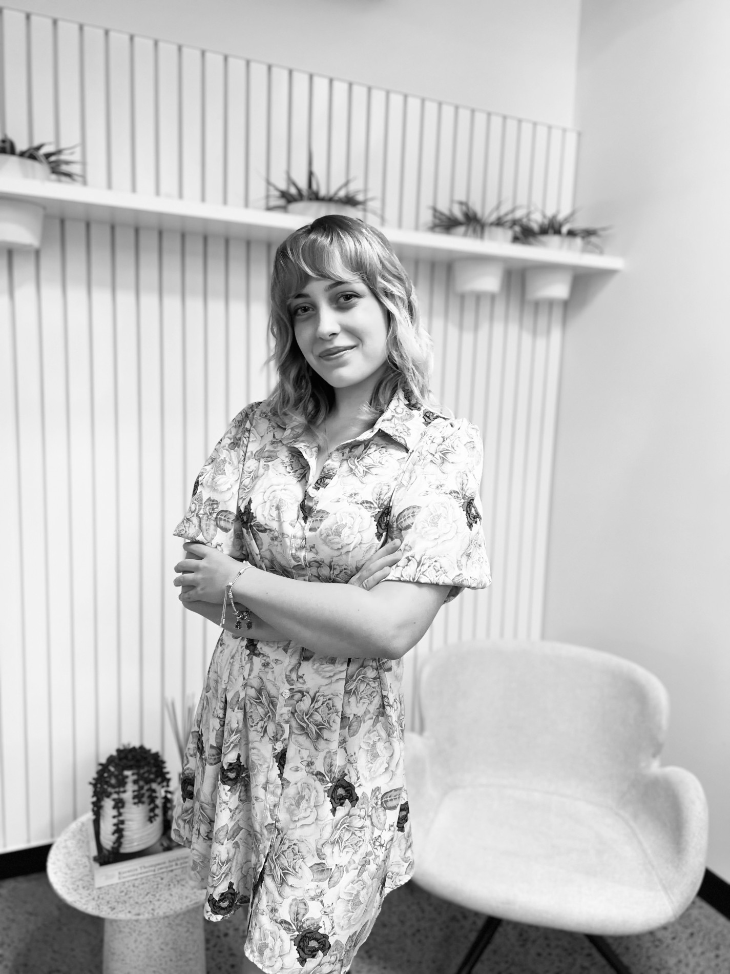 Headshot - Kristina Halfpenny (2025) B&W Headshot - Kristina Halfpenny (2025) B&W