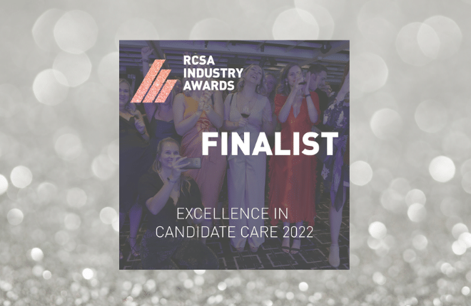 Horner is a RCSA Industry Award Finalist||2022 finalists Excellence in Candidate Care|RCSA Industry Finalist||RCSA Industry Finalist