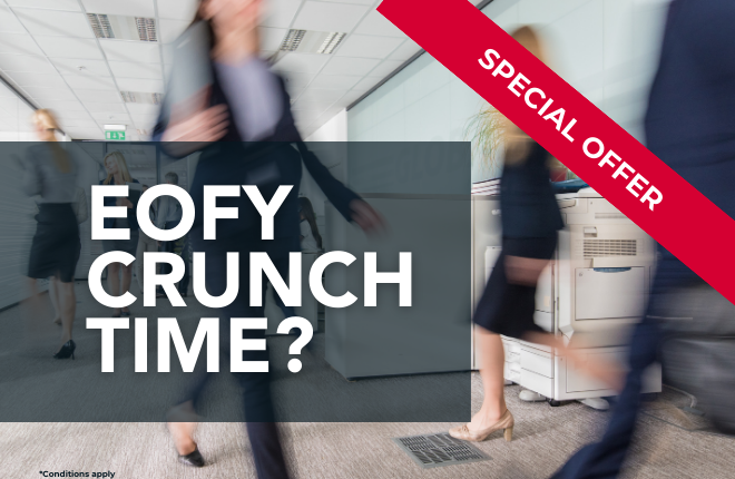 EOFY temporary staff special offer