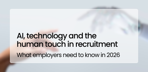Ai, technology and the human touch of recruitment