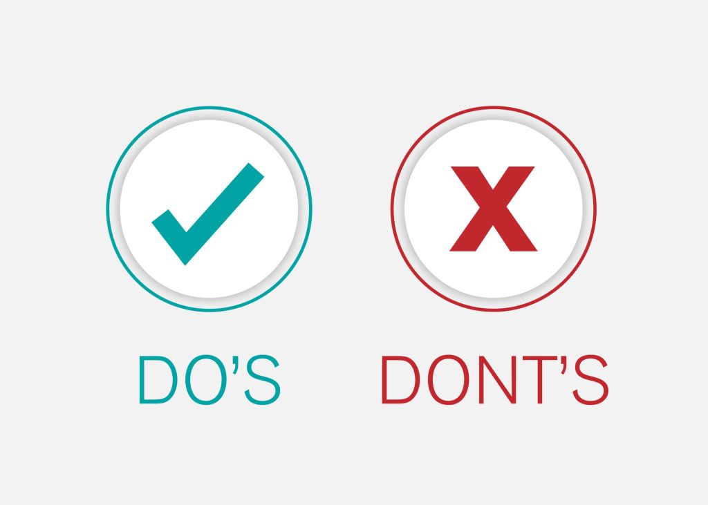 Dont form. Do and donts. Do's and don'TS. Did didn't. Картинки dos and donts.