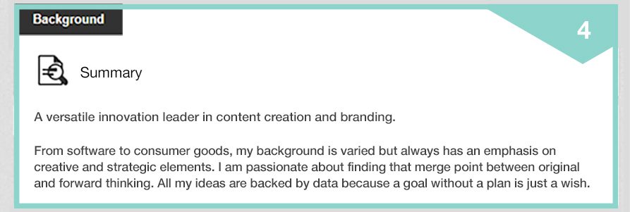LinkedIn profile: Summary
