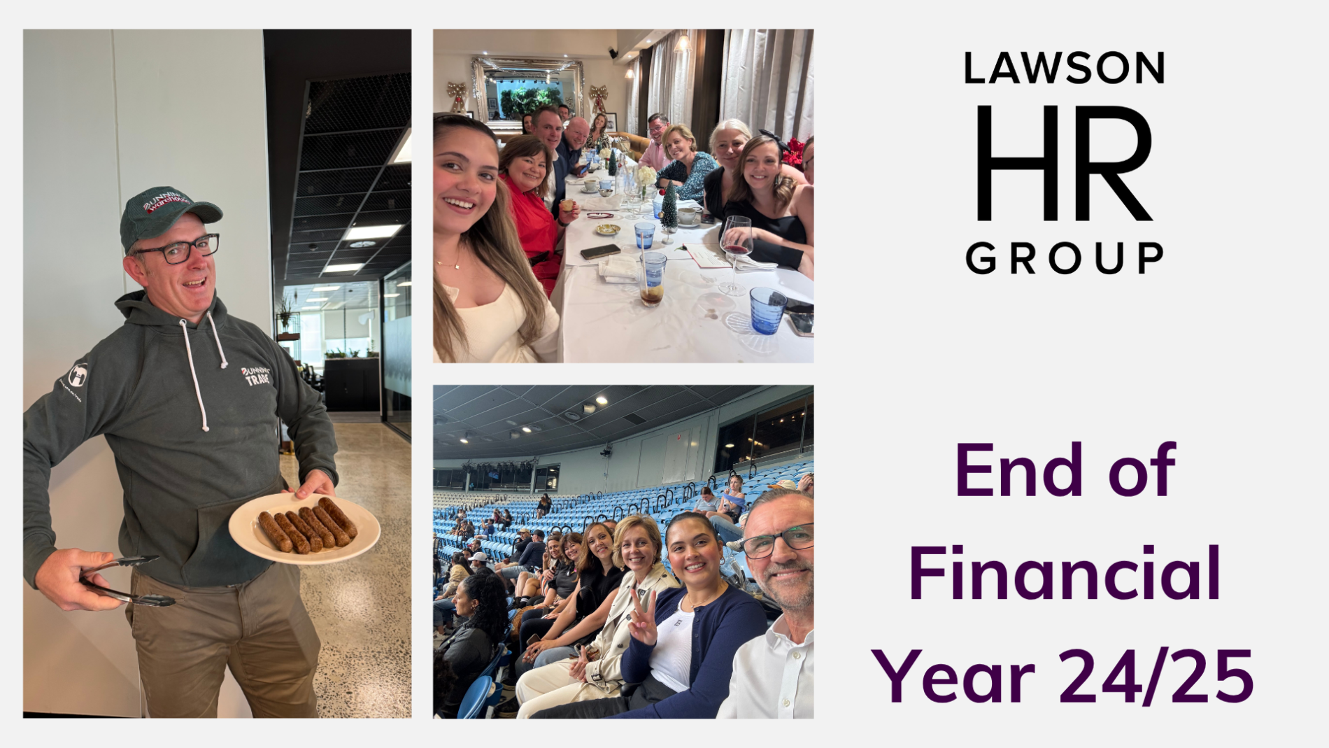 EOFY lunch and video 2024/2025