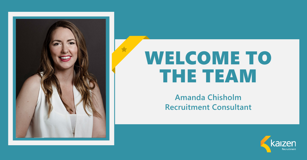 Welcome to the team Amanda Chisholm