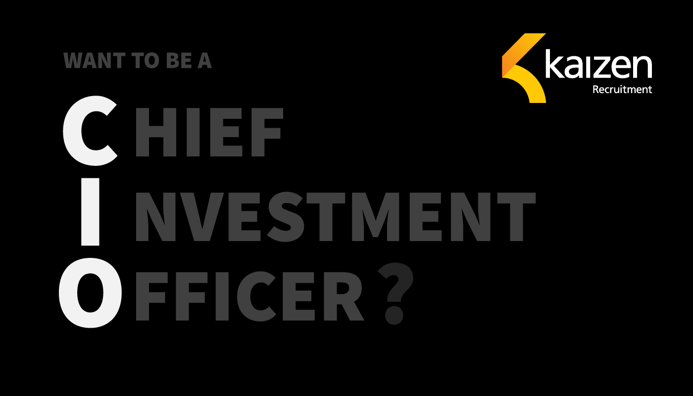 Do you want to be a CIO