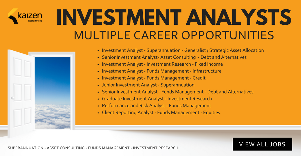 Investment analysts career opportunties