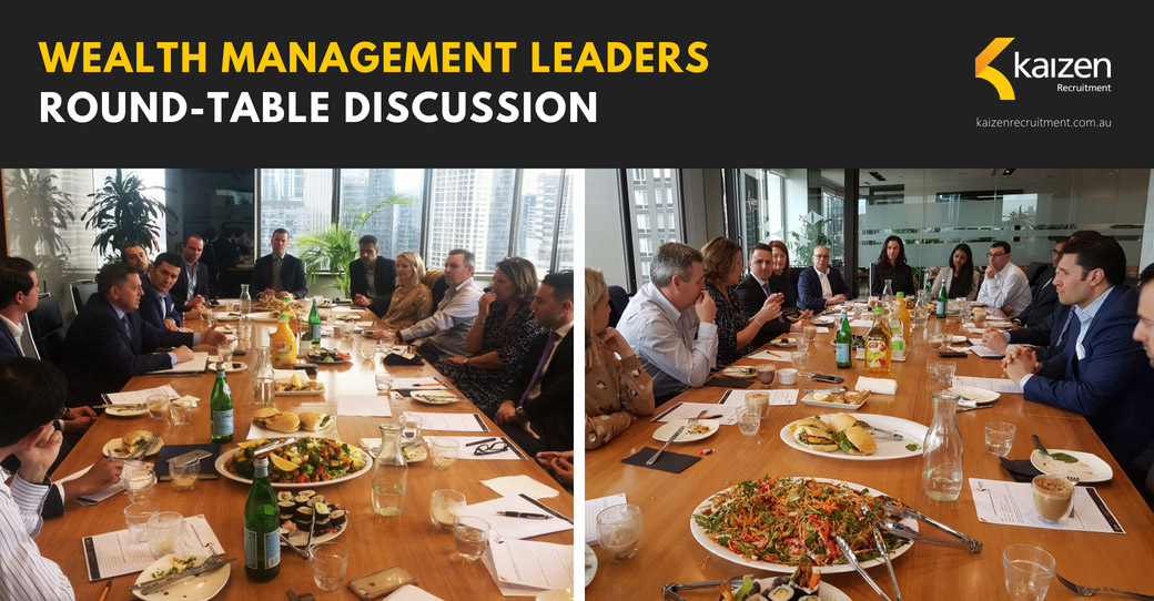 Kaizen hosts wealth management leaders round table