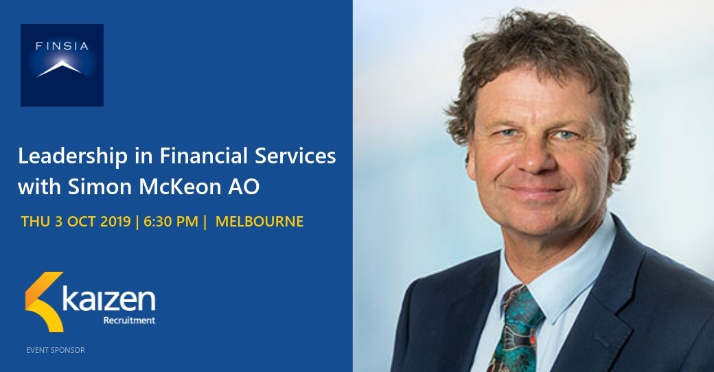 Tickets to FINSIA'S YFP: Leadership In Financial Services Industry With Simon McKeon