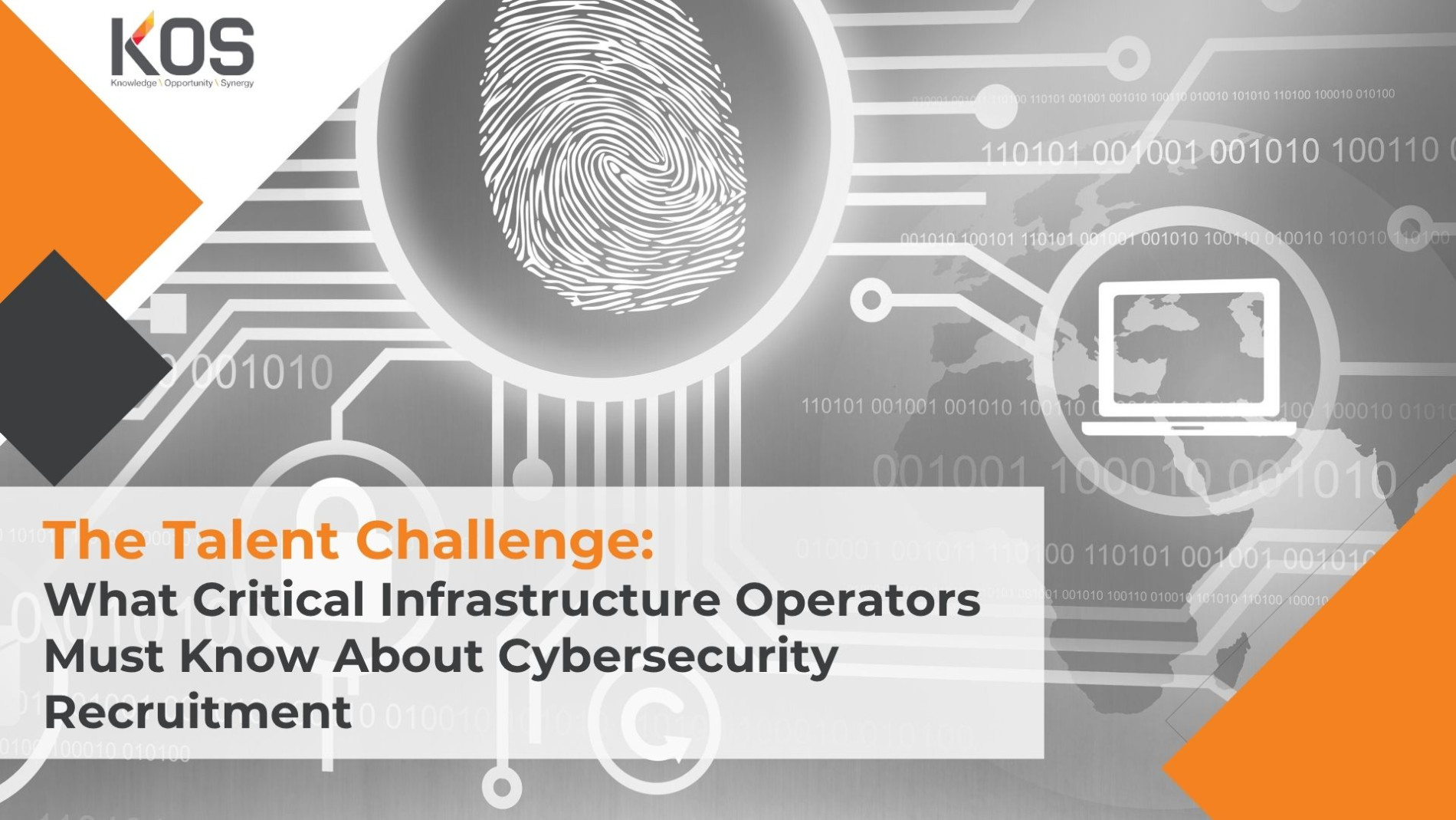 The cover of the article "The Talent Challenge: What Critical Infrastructure Operators Must Know About Cybersecurity Recruitment"