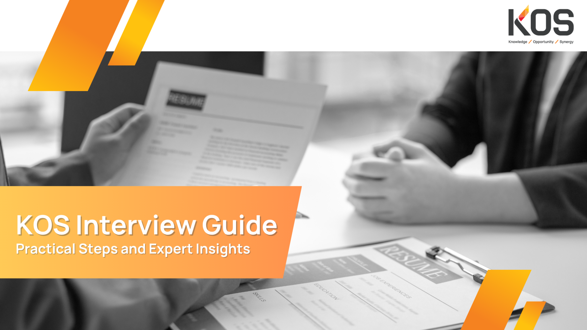 the cover of KOS Interview Guide