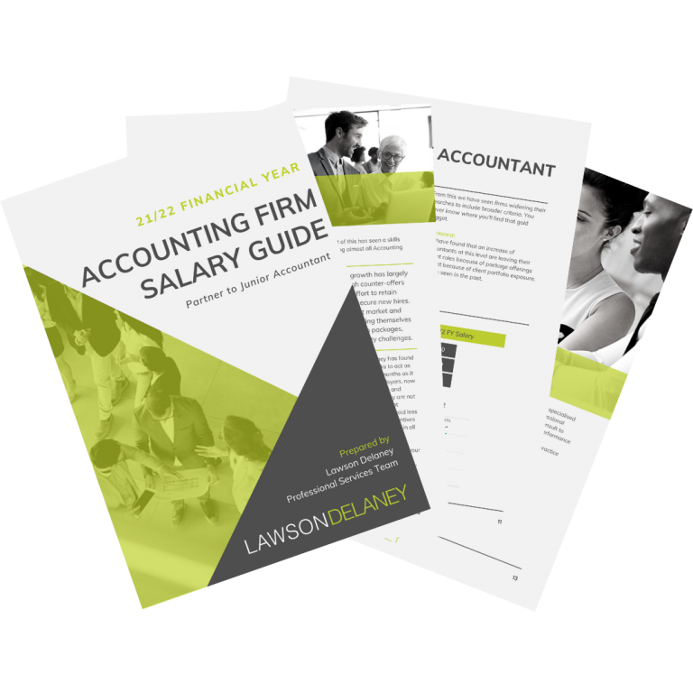 Accounting Firm Salary Guide 2022 Lawson Delaney