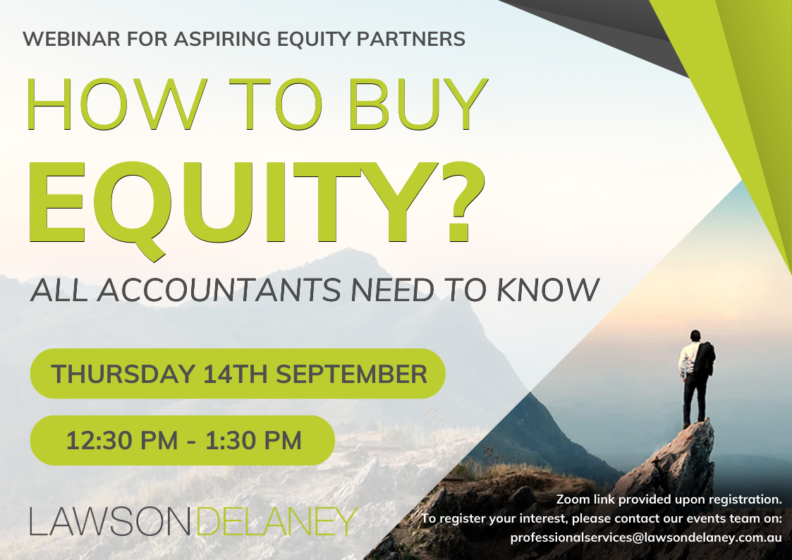 How to Buy Equity Event Invitation