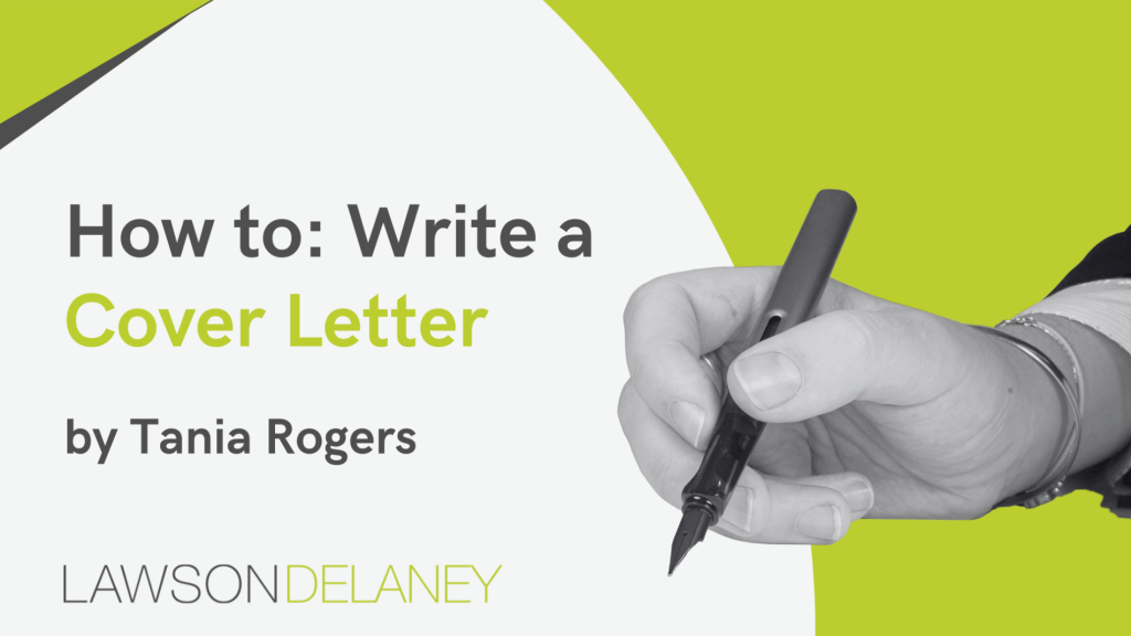 How to Write a Cover LEtter