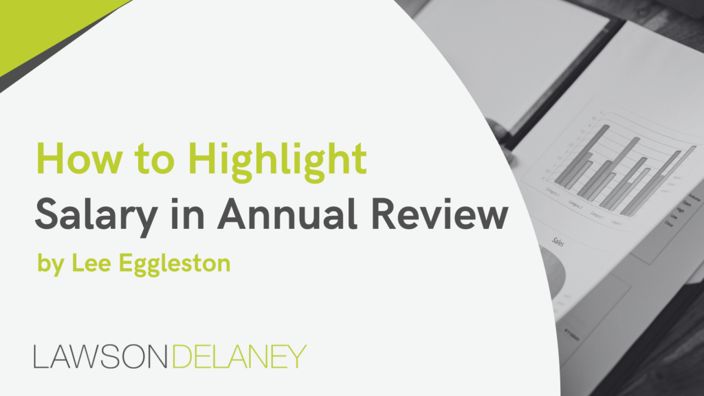 How to highlight salary in annual review