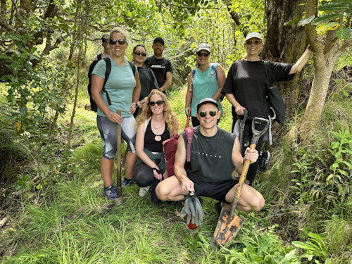 Group of Les Mills Volunteering