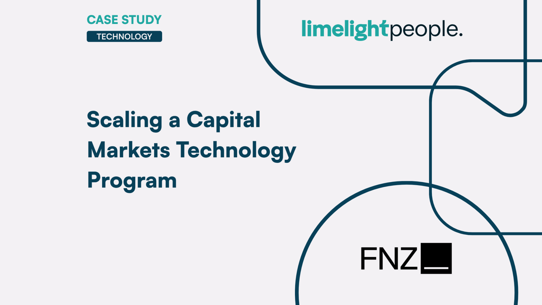 Scaling a Capital Markets Technology Program Header
