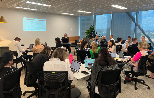 Our talented team of recruitment consultants covering the fmcg & retail industries in a training session to be able to help our clients in the best way possible.