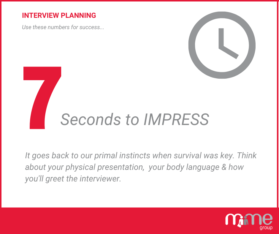 7 seconds interview tip