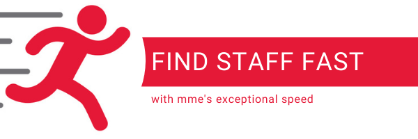 find staff fast with mme's exceptional speed