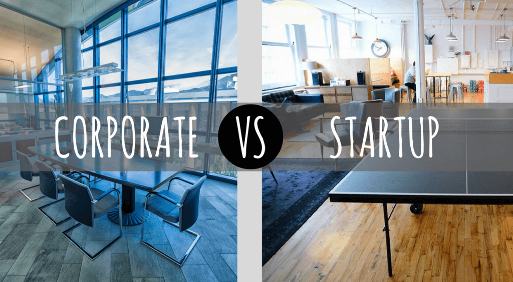 Careers Hub | The Workplace Battle: Corporate vs Startup