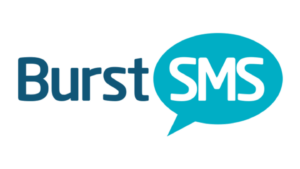 Burst SMS logo.